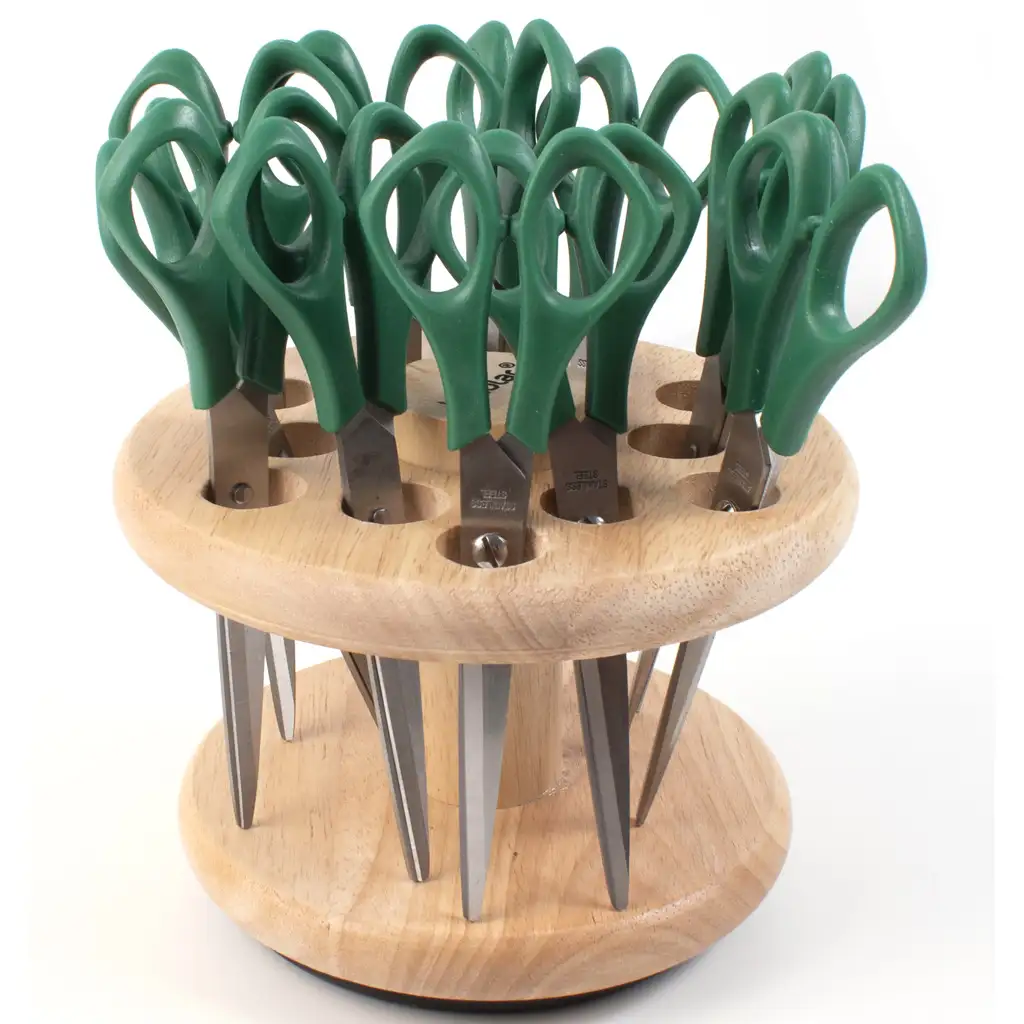 PlayBox: Fa ollótartó állvány 12 db ollóhoz kép 2