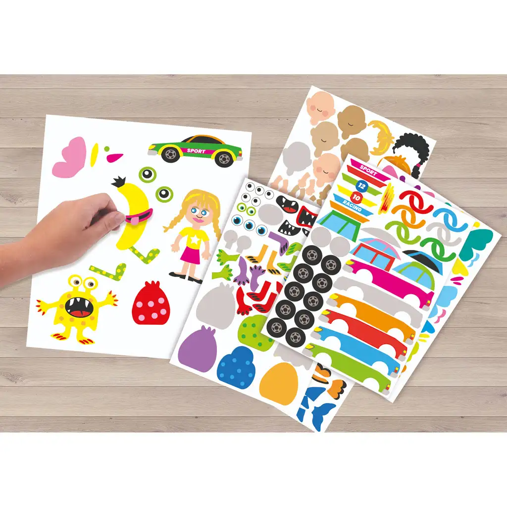 PlayBox: Kreatív matrica szett kép 2