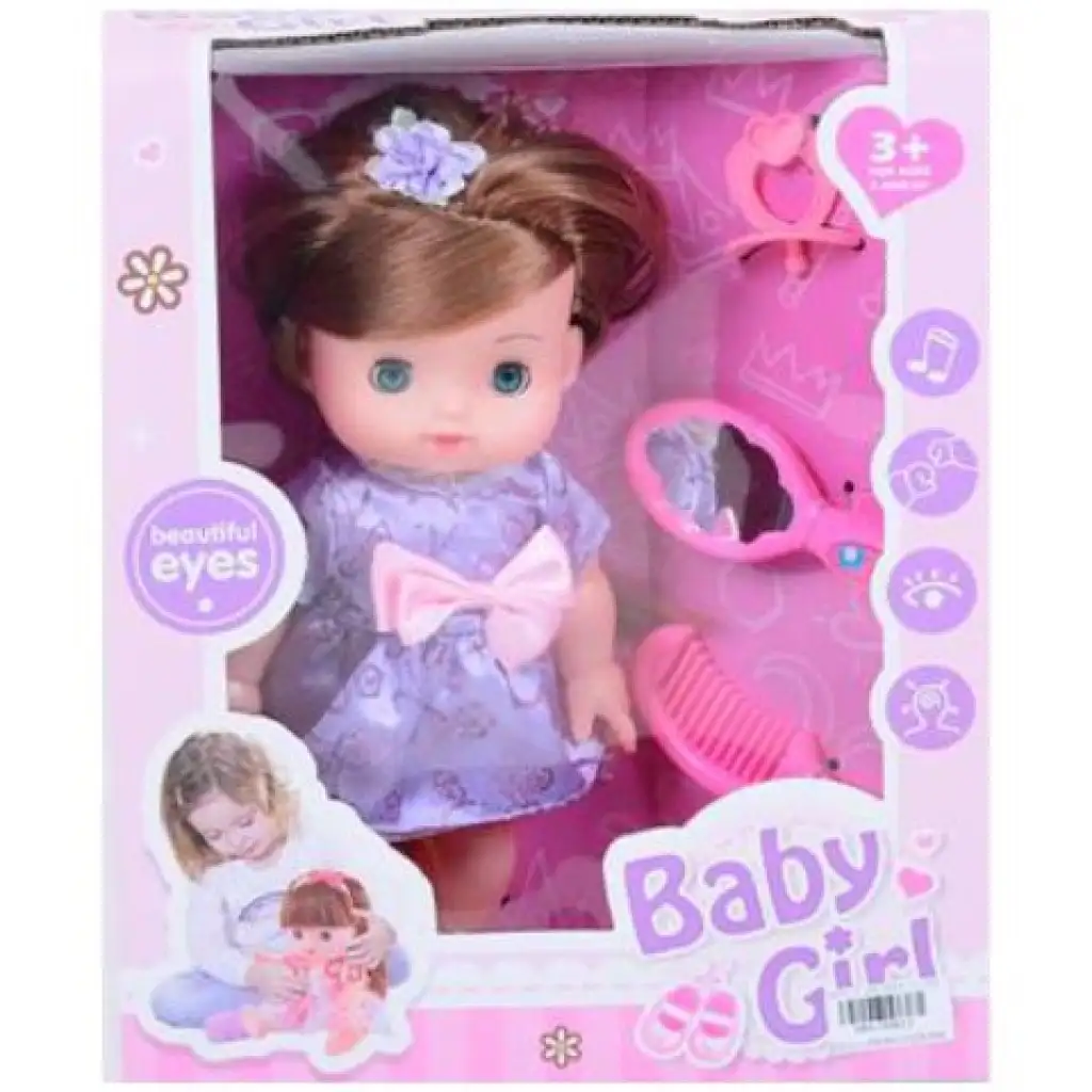 25cm-es hercegnő baba kiegészítőkkel