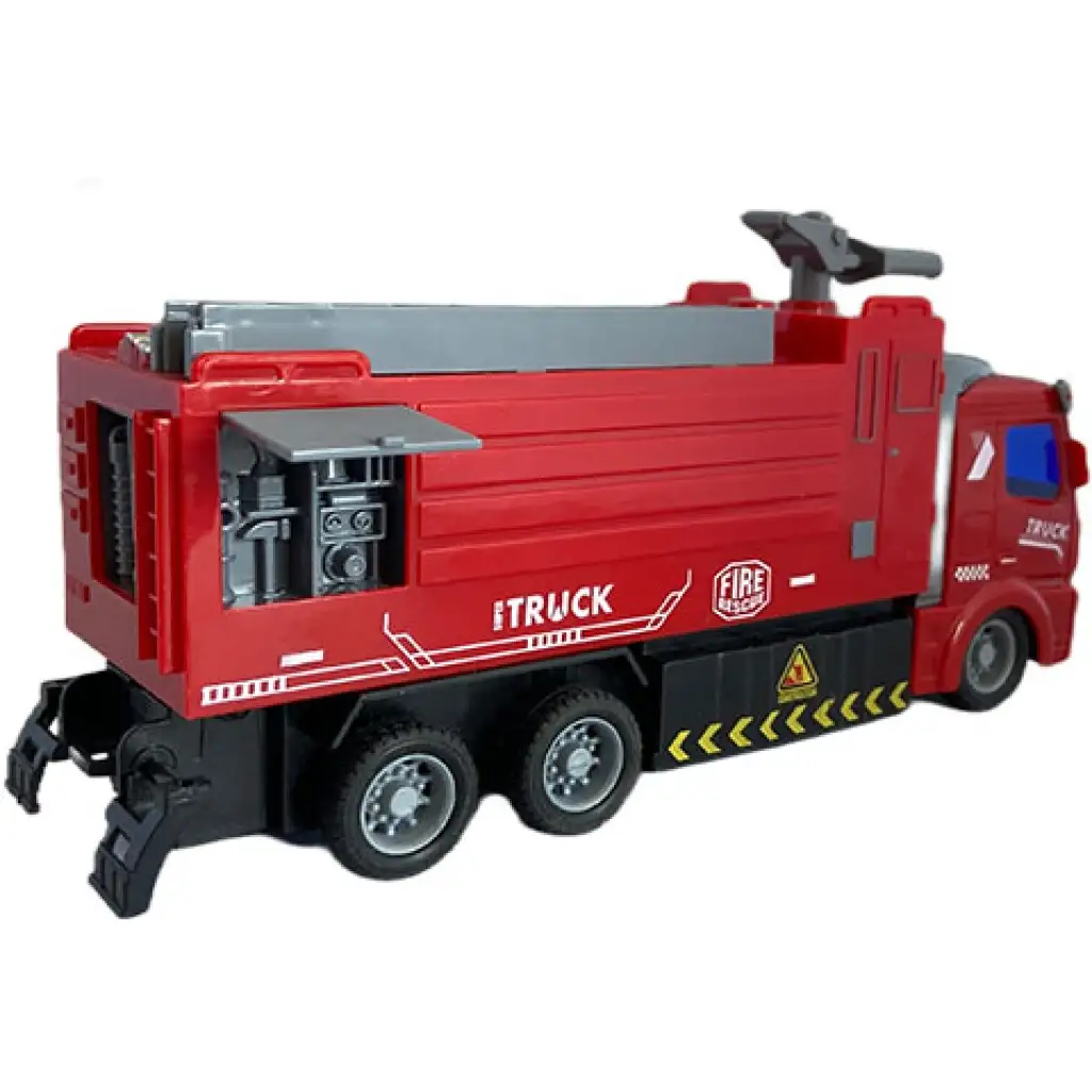 RC Távirányítós tűzoltó autó fényeffektekkel 1/48-as méretarányban 19cm kép 2