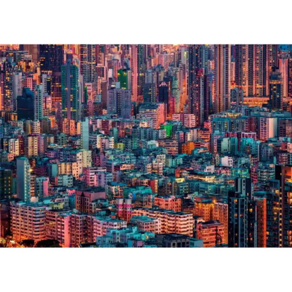 Hong Kong, Kína HQC 1500db-os puzzle - Clementoni kép 2