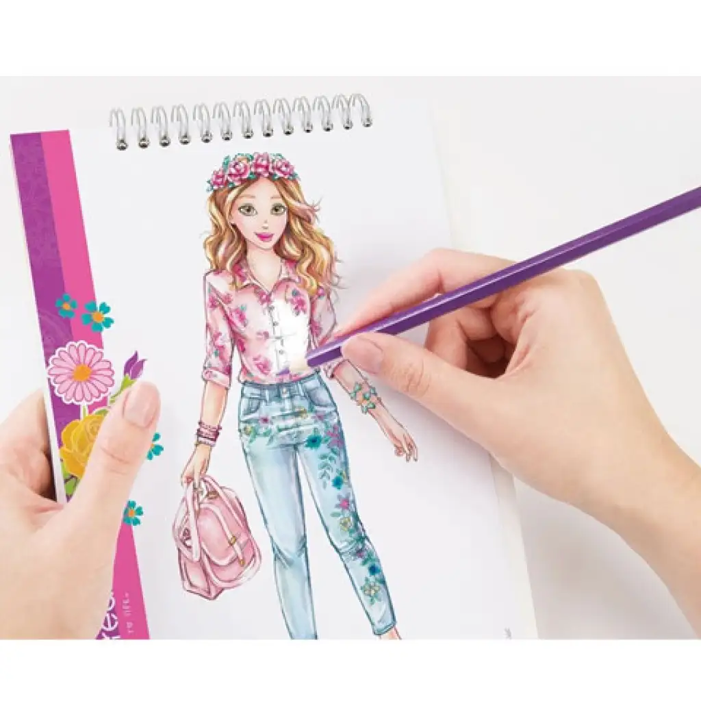 Make it Real: Divattervezői vázlatfüzet kiegészítőkkel - Romantikus ruhák kép 4