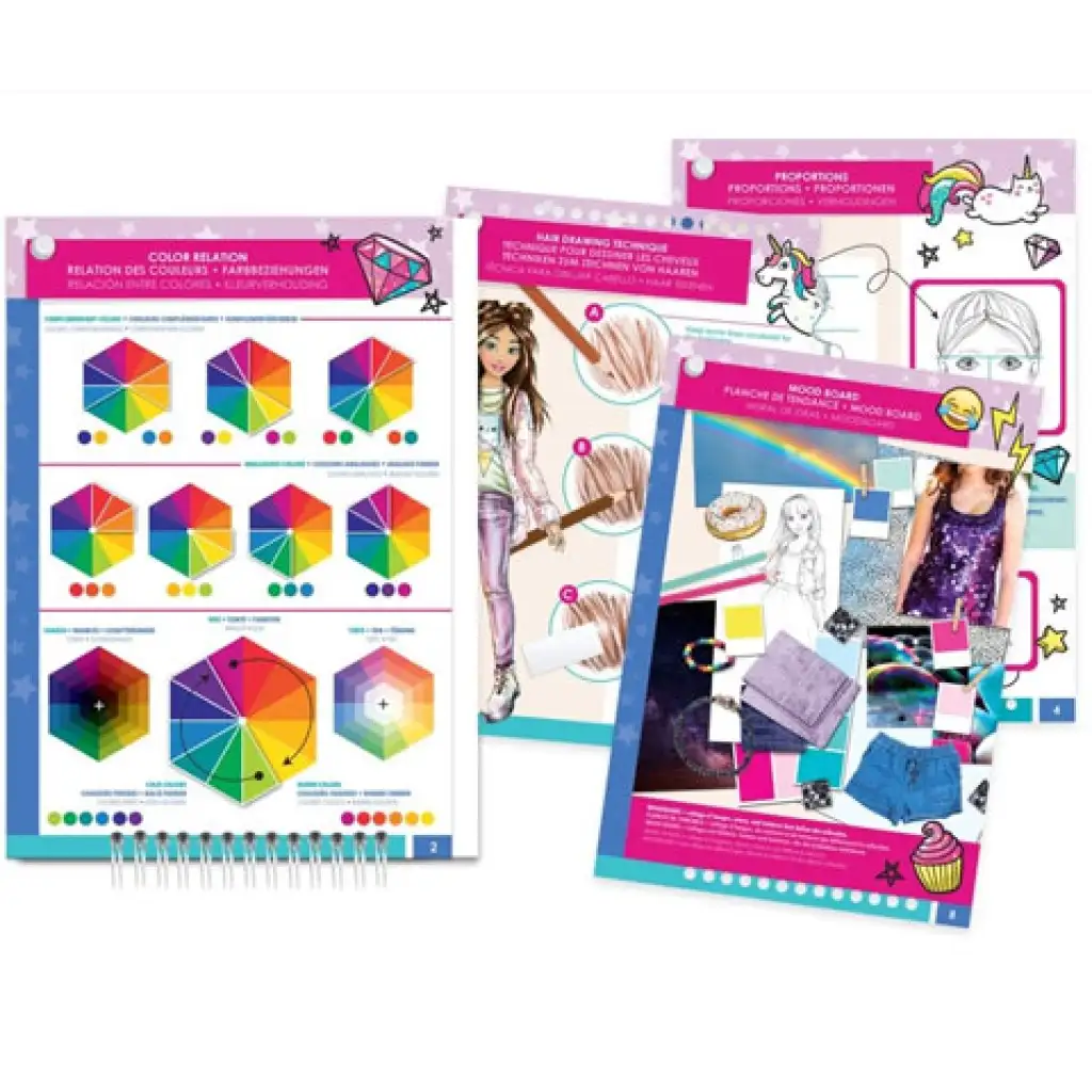 Make it Real: Divattervezői vázlatfüzet kiegészítőkkel - Modern ruhák kép 3