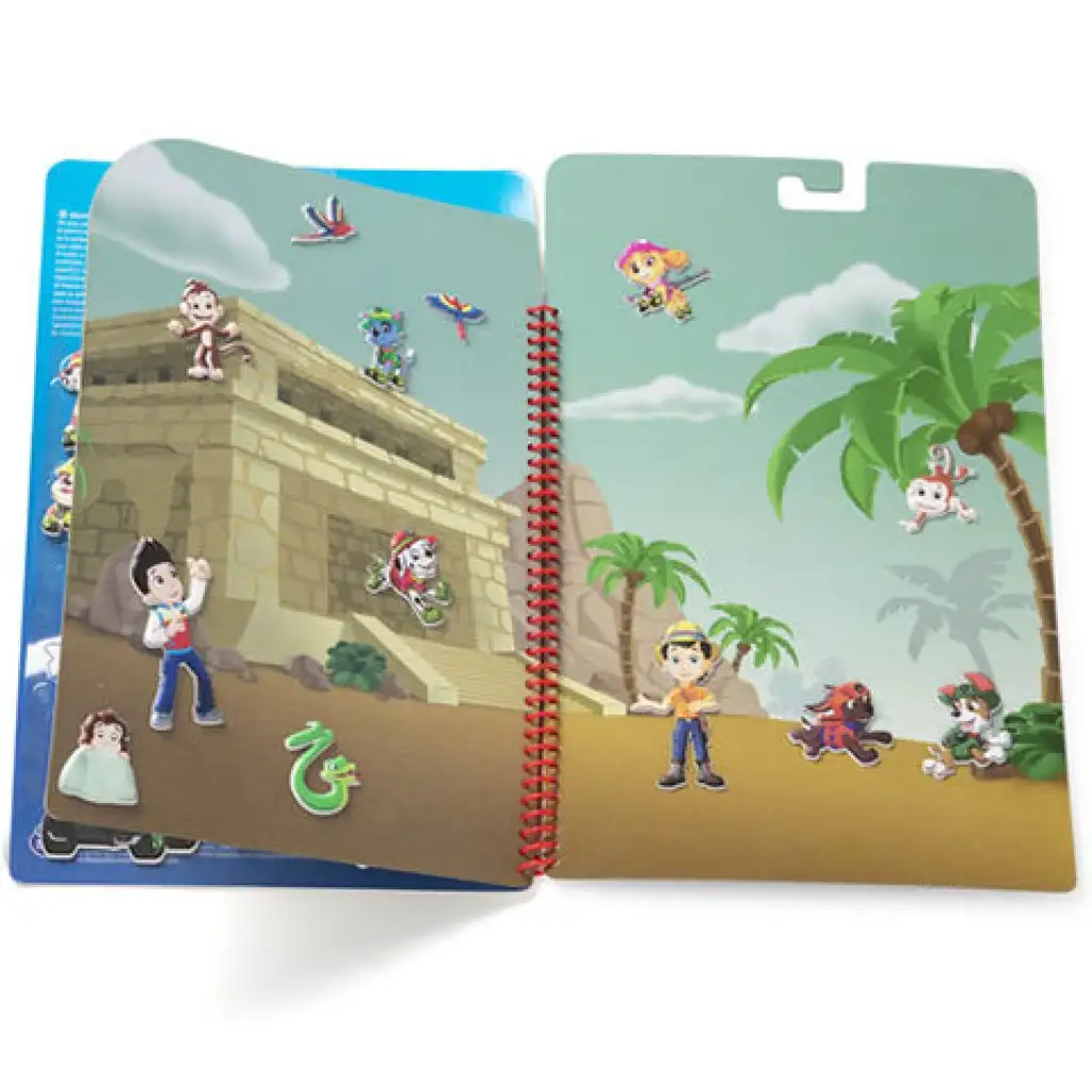 Melissa & Doug: Mancs őrjárat Dzsungel pufi matricás füzet kép 2