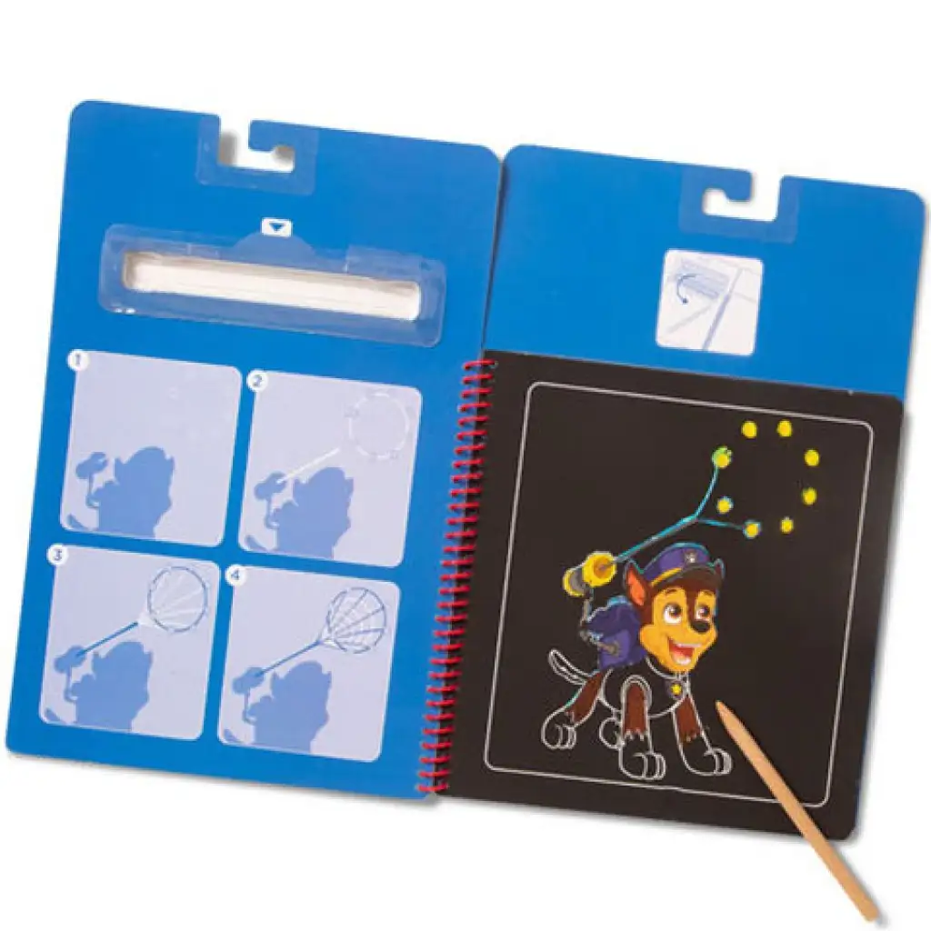 Melissa & Doug: Mancs őrjárat Chase képkarc kreatív játék kép 2