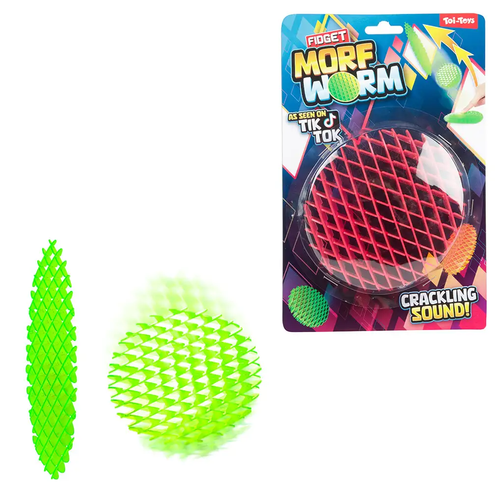Morf Fidget Worm stresszoldó játék többféle változatban 1db