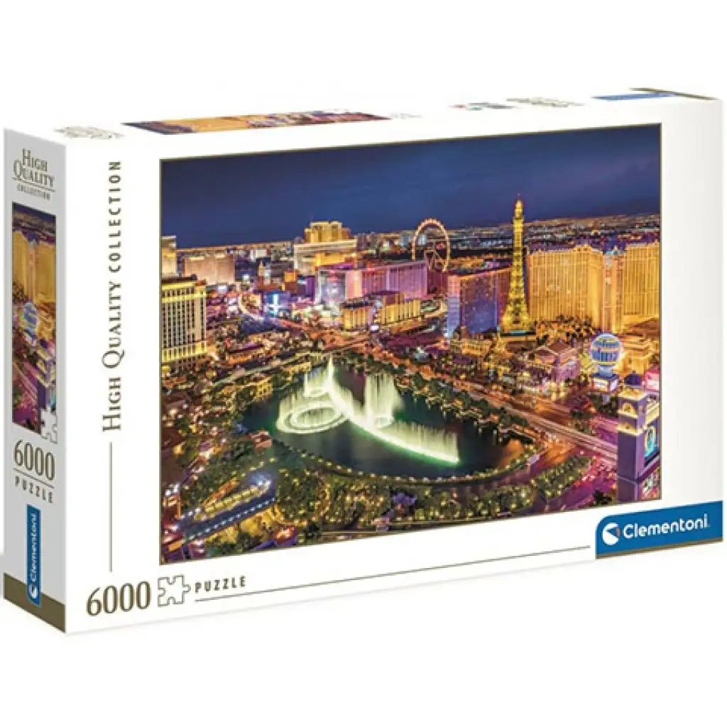 Las Vegas, Amerikai Egyesült Államok HQC puzzle 6000db-os - Clementoni