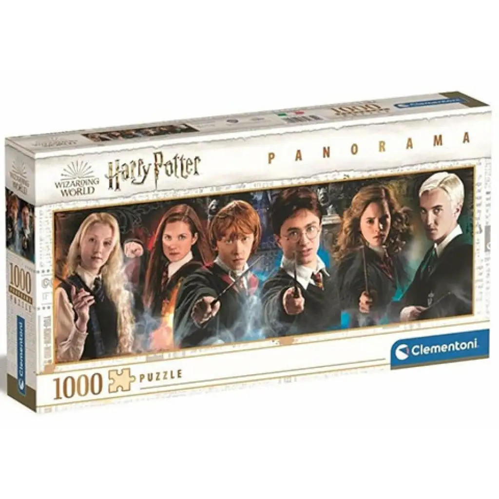 Harry Potter: Roxfort diákjai panoráma puzzle 1000db-os - Clementoni
