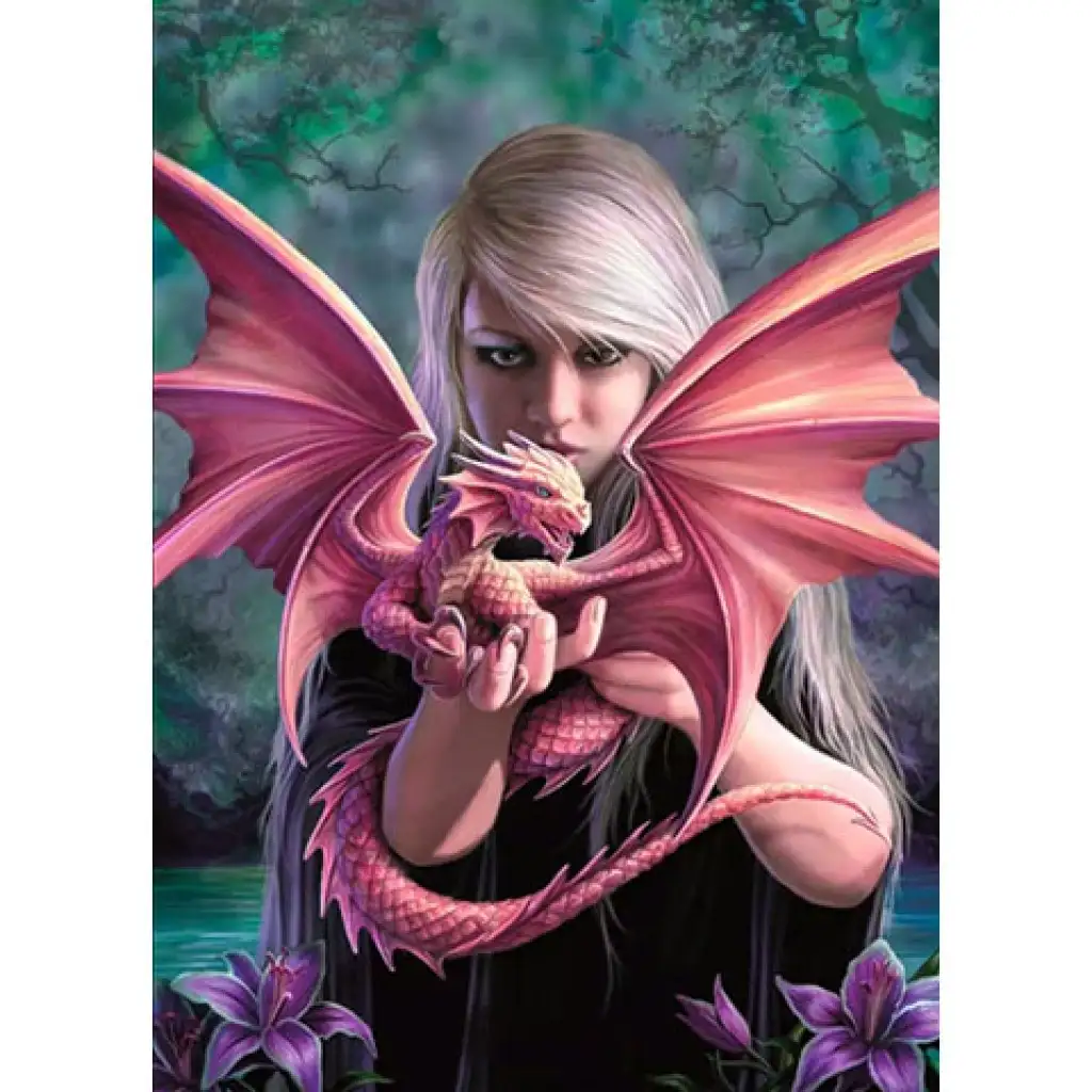 Anne Stokes: Dragonkin 1000db-os puzzle - Clementoni kép 2