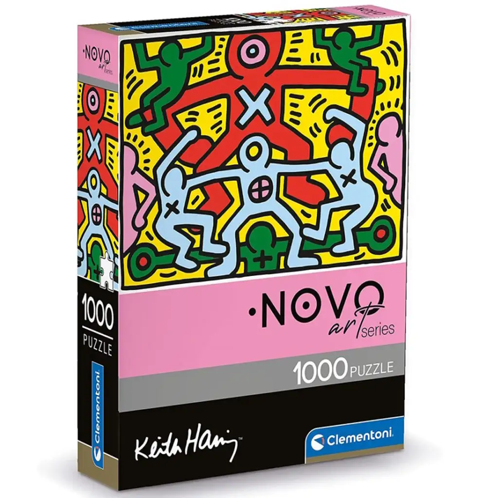 Novo Art: Keith Haring - Cím nélküli festmény 1000 db-os puzzle - Clementoni