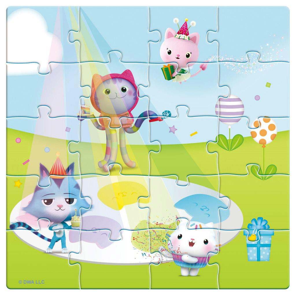 Luna: Gabi babaháza mintás 3x20db-os mágneses puzzle kép 2