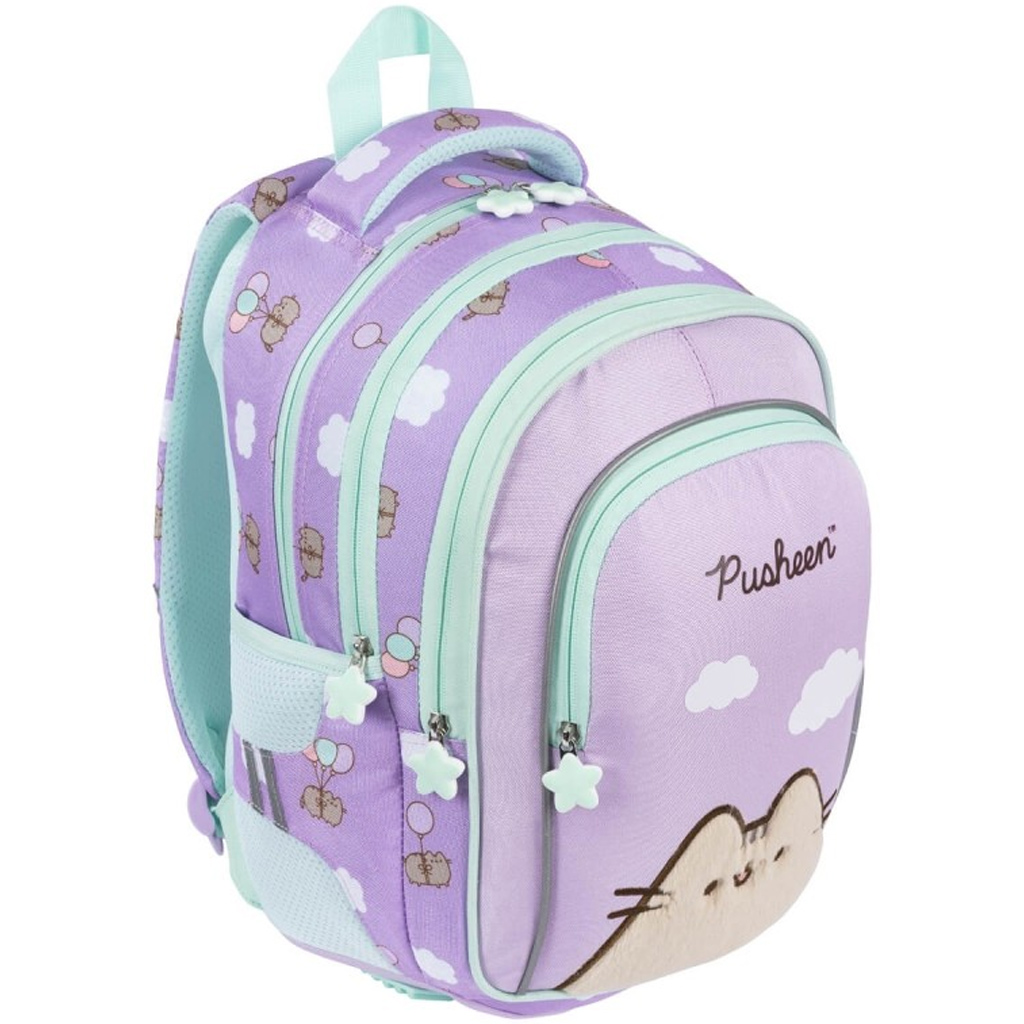 Pusheen Violet ergonomikus iskolatáska, hátizsák BPL58 40x29x19 cm