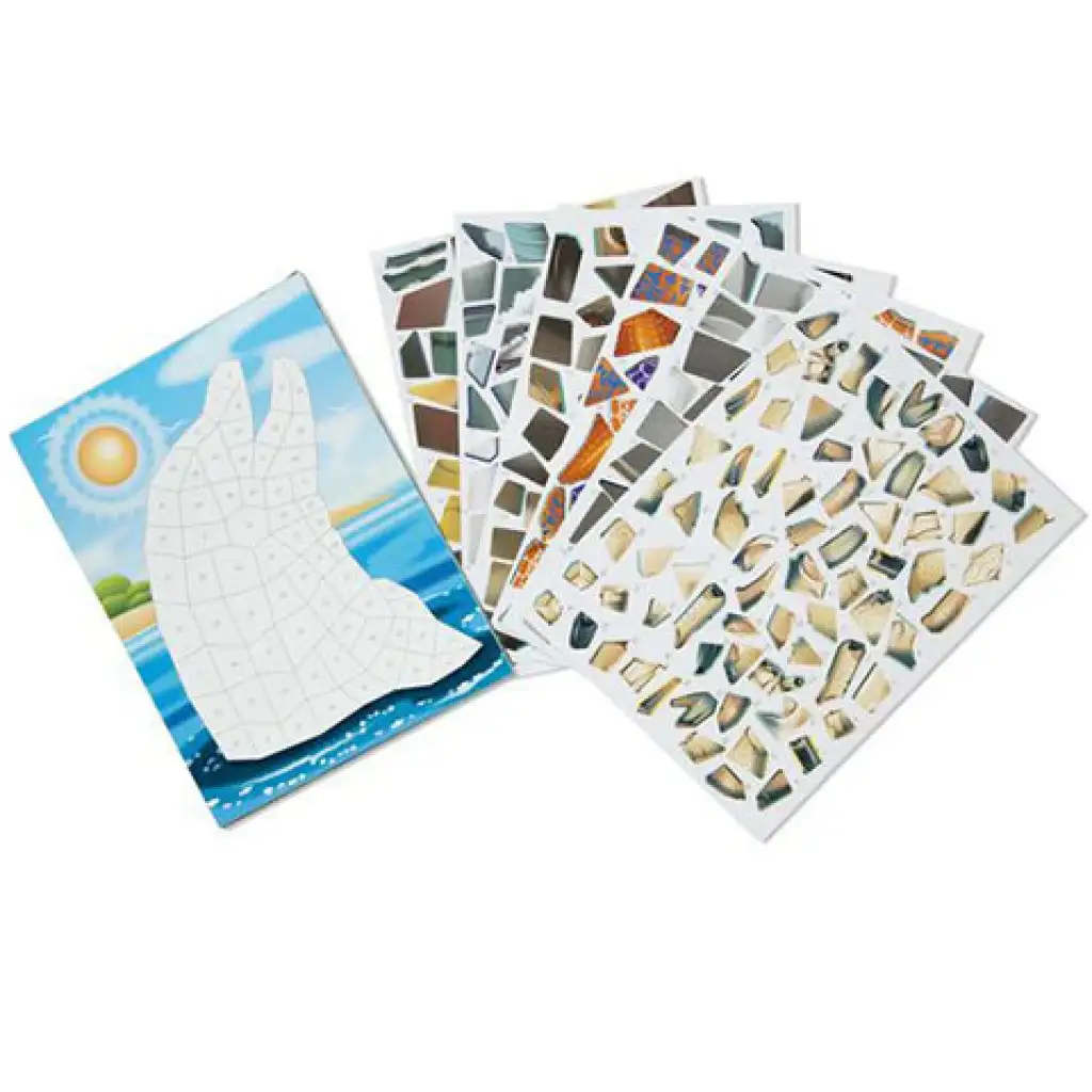 Melissa & Doug: Óceán mozaik matrica füzet kép 2