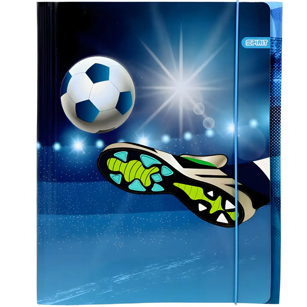 Spirit: Game On focilabdás gumis mappa A/4