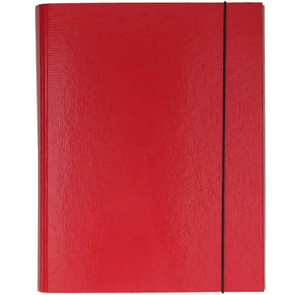 Spirit: Piros gumis karton mappa a4-es 30mm-es vastagsággal