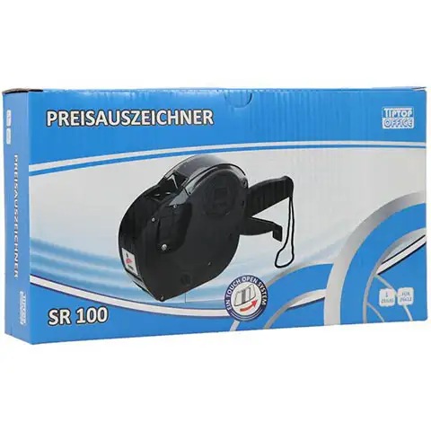 Spirit: SR-100 kézi árazó, egy soros fekete