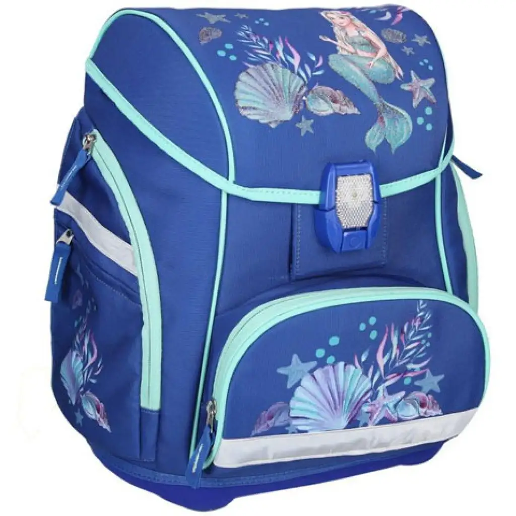 Spirit: Sellő kék 5db-os iskolatáska szett kiegészítőkkel kép 2