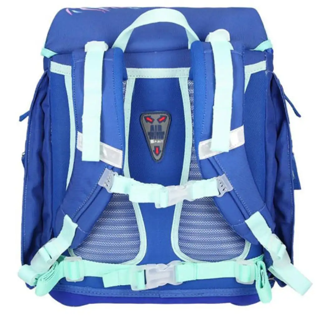 Spirit: Sellő kék 5db-os iskolatáska szett kiegészítőkkel kép 3