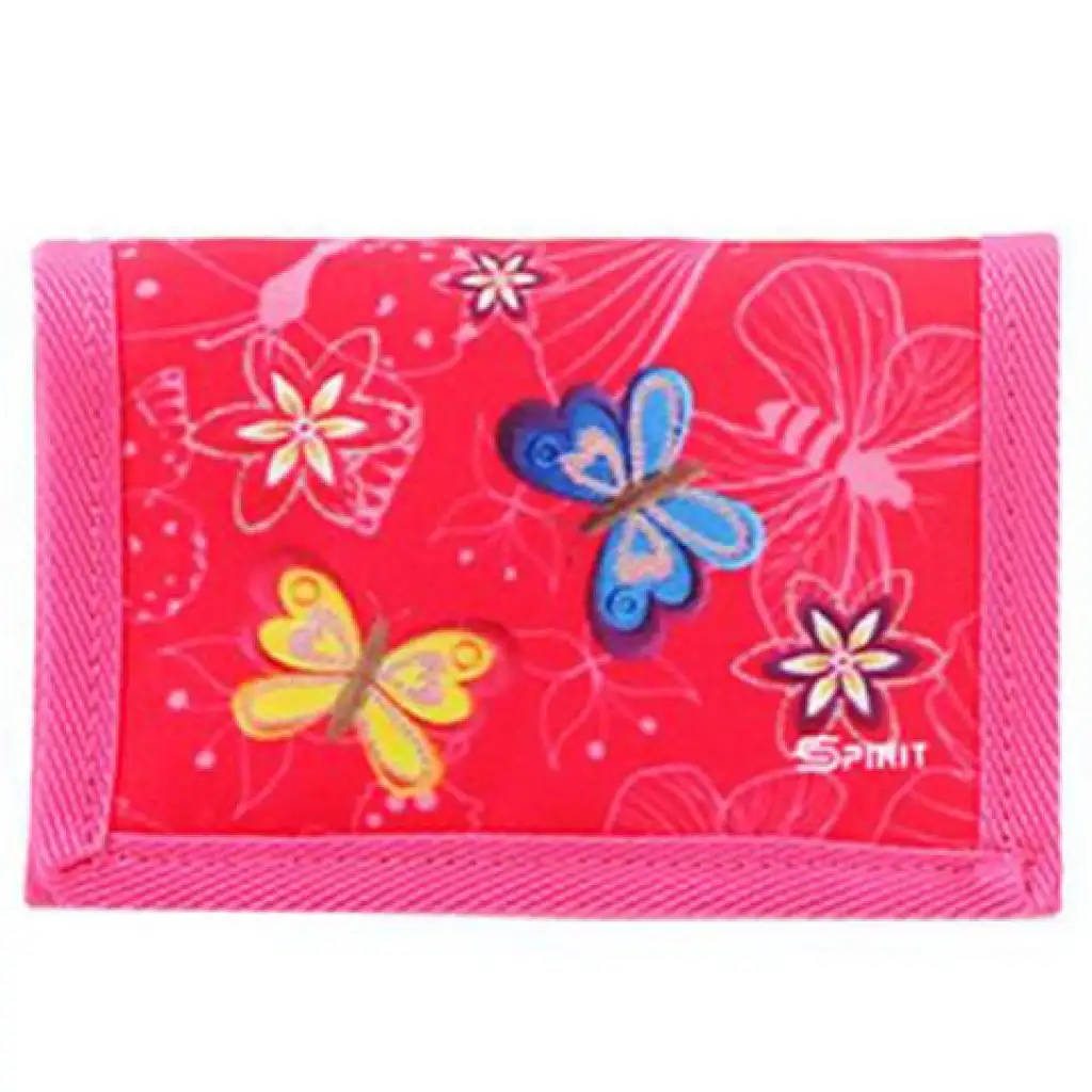 Spirit: Butterfly mintás, LED-es iskolatáska, hátizsák 5db-os szett kép 4