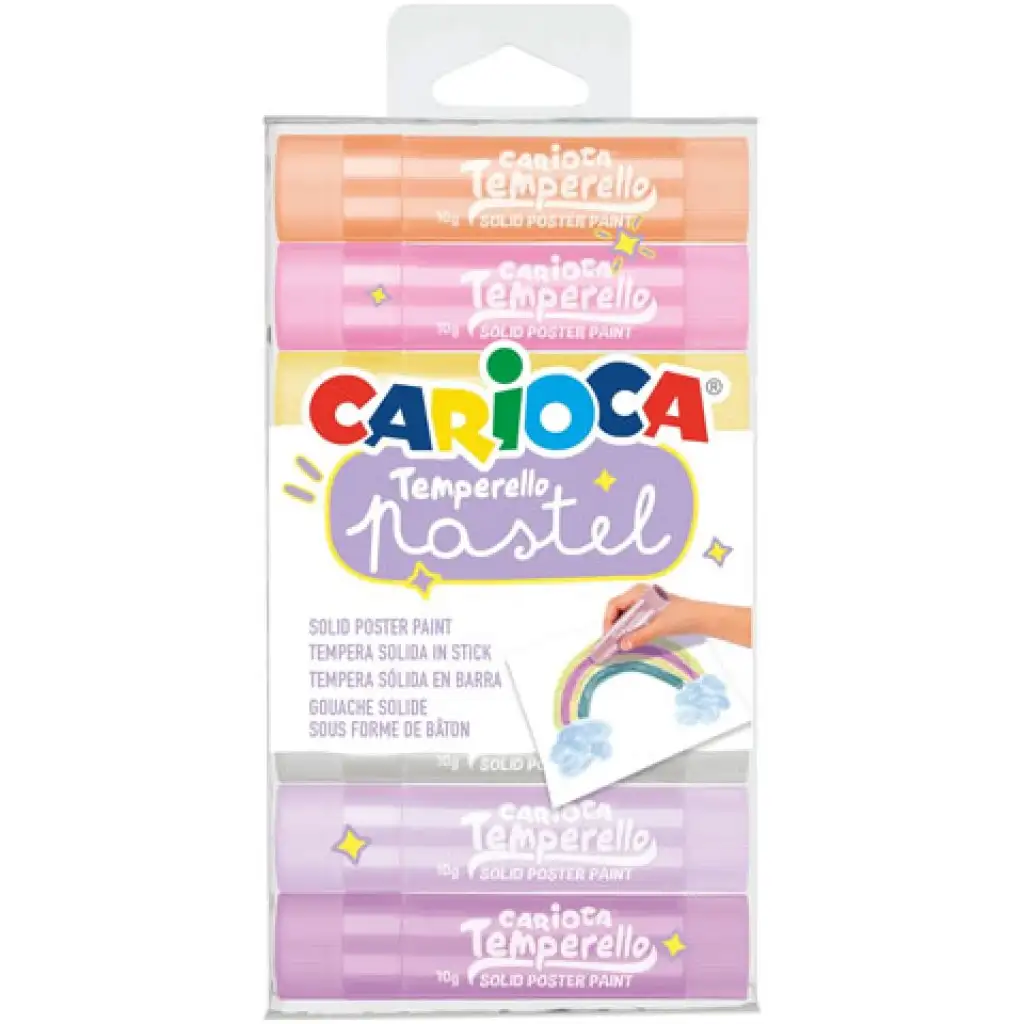 Temperello Pastel tempera stick szett 8db-os - Carioca