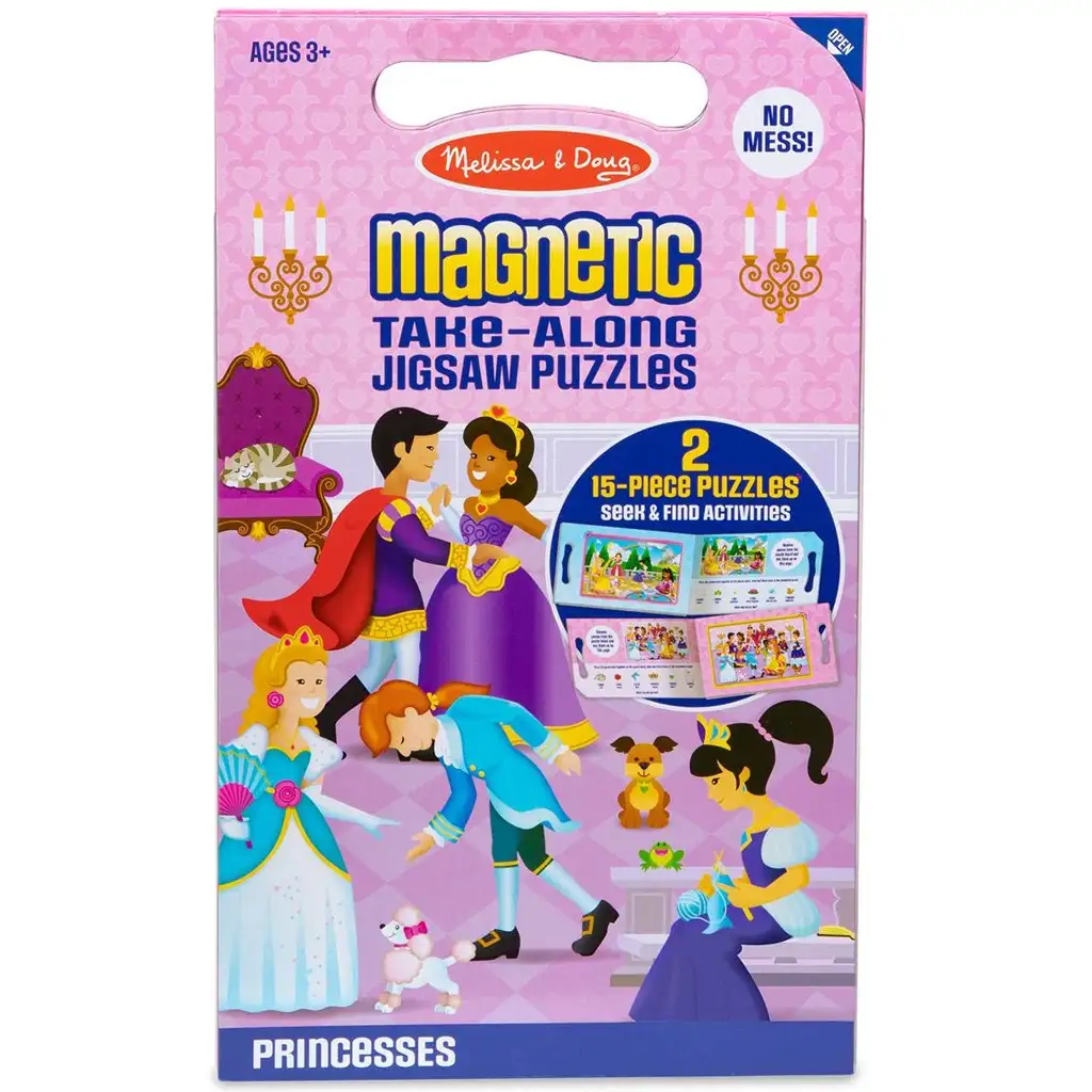 Hercegnők mágneses puzzle szett - Melissa & Doug