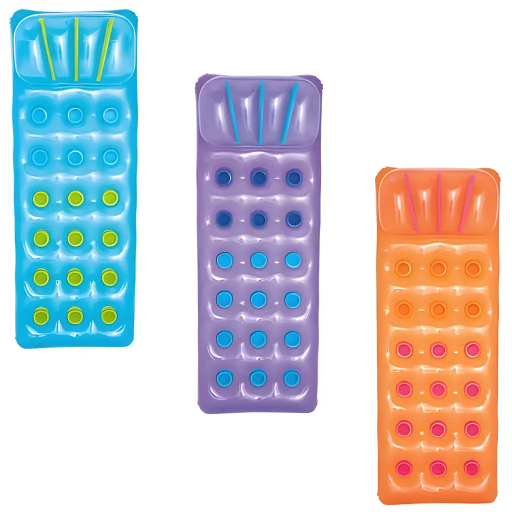 Bestway: Summer Colors színes poharas gumimatrac többféle változatban 188x71cm