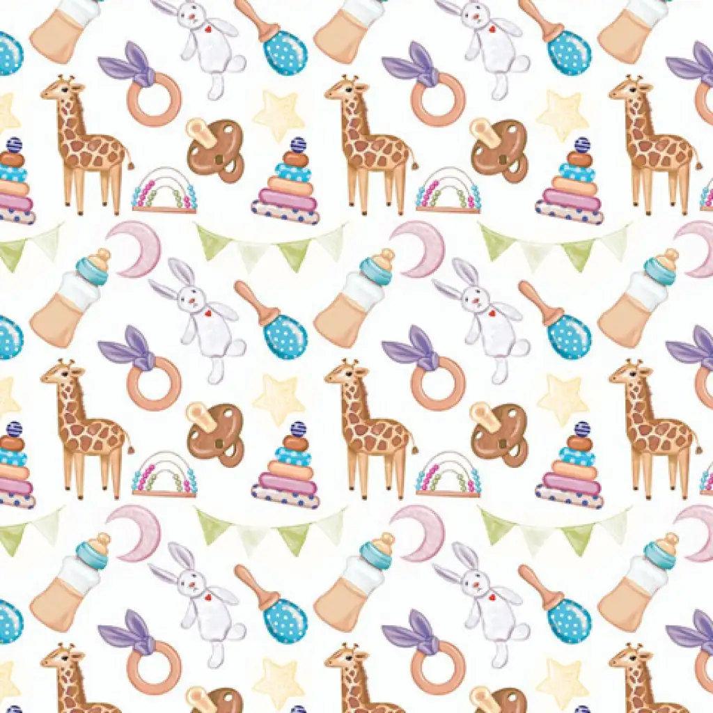 Isten hozott! uniszex babás csomagolópapír 100x70cm