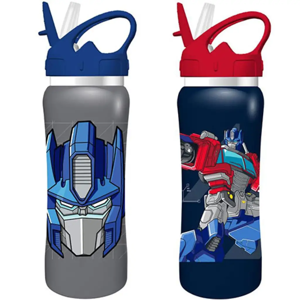 Transformers rozsdamentes fém kulacs 500ml kétféle változatban kép 1