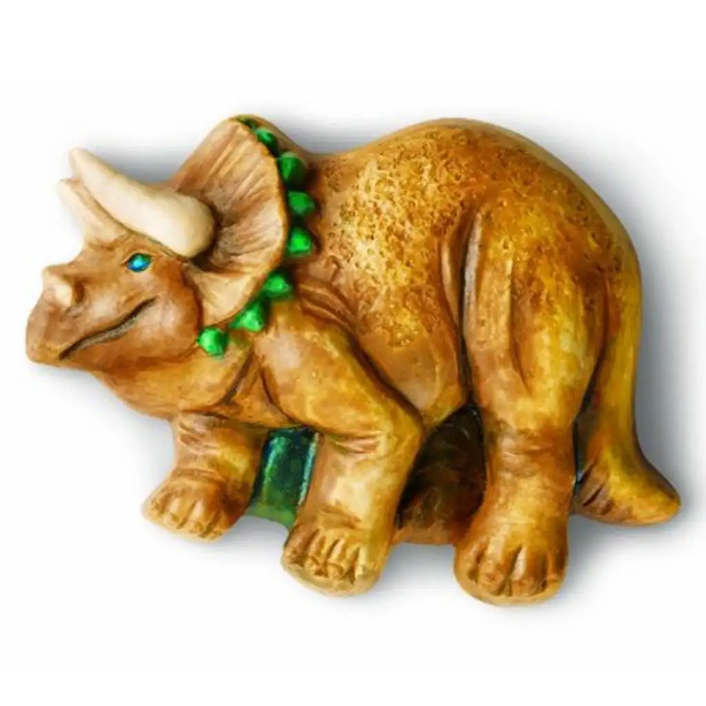 Dinoszaurusz gipszkiöntő készlet sötétben világító festékkel kép 3