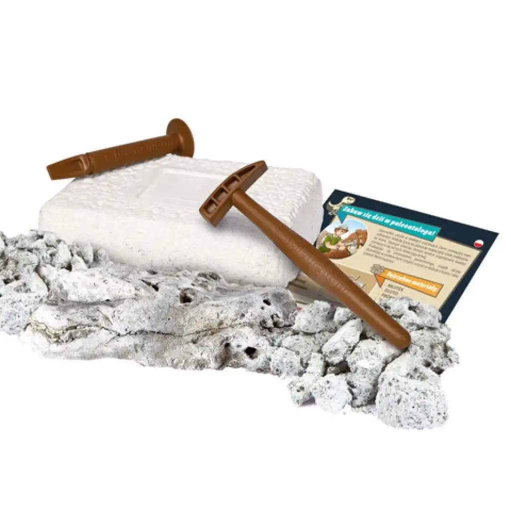 Science&Play: Archeofun Világító Velociraptor régész szett - Clementoni kép 2