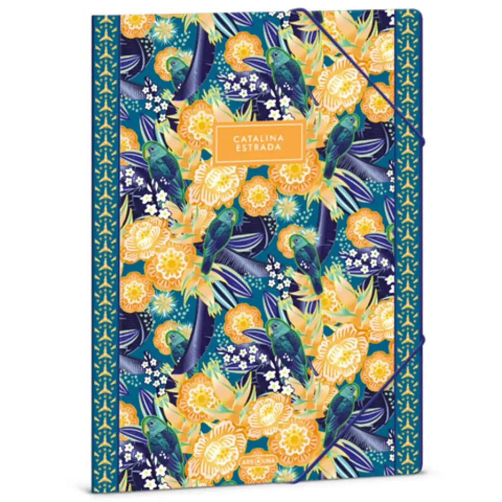 Ars Una: Catalina Estrada Parrot Tropical gumis mappa A/4-es méret kép 1