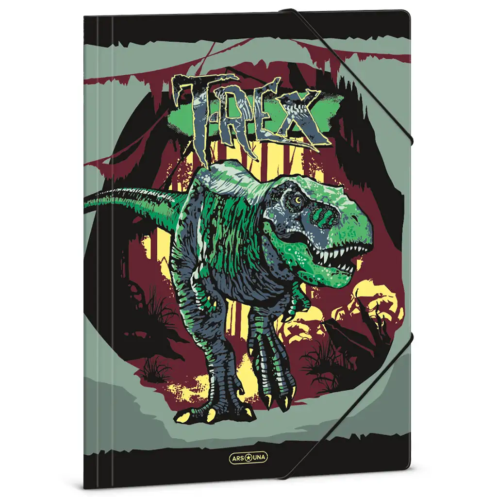 Ars Una: T-Rex dinoszauruszos gumis mappa A/4 kép 1