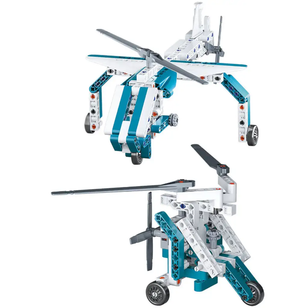 Science & Play: Repülők és helikopterek 10 az 1-ben szett - Clementoni kép 5