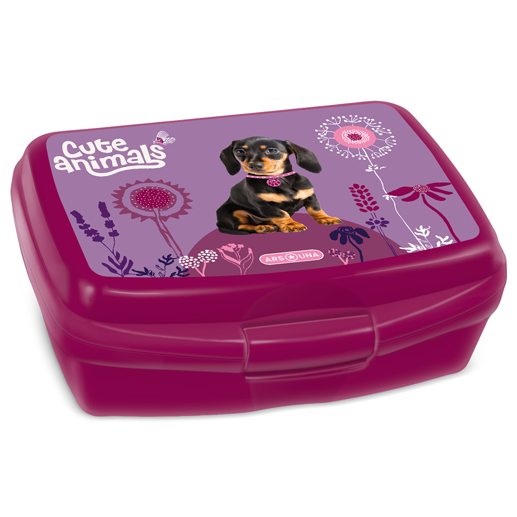 Ars Una: Cute Animals - Puppy tacskós uzsonnás doboz