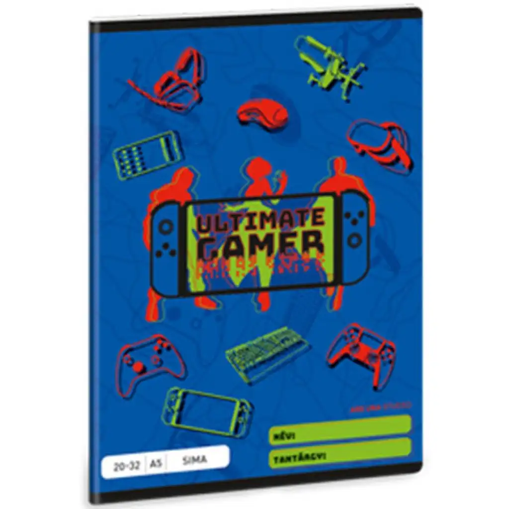 Ars Una: Ultimate Gamer Race sima füzet A/5 20-32 kép 1