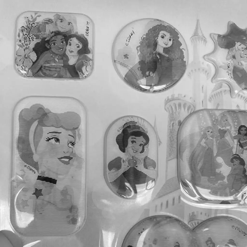 Disney: Minnie egér 3D-s hologramos 13db-os matrica szett kép 3