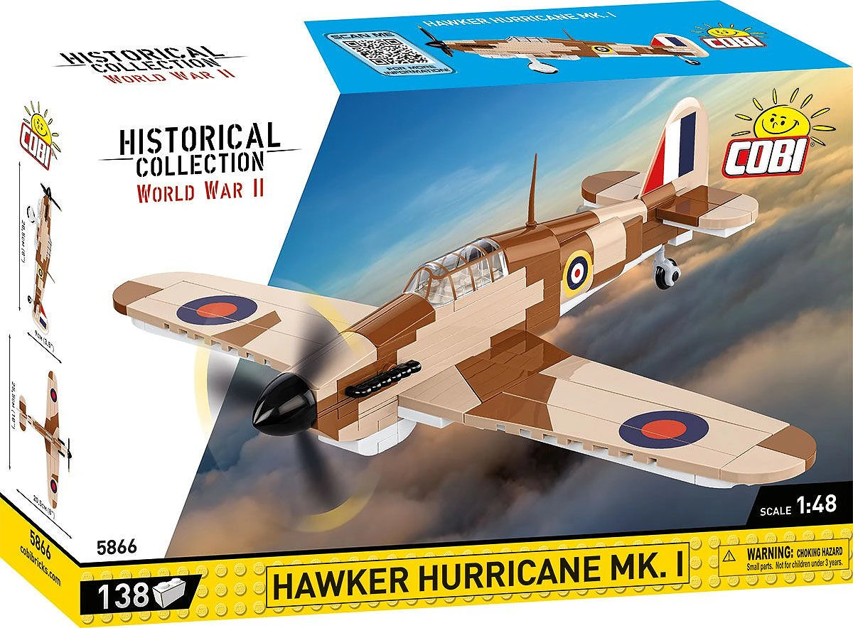COBI: Hawker Hurricane Mk I építőjáték (5866)