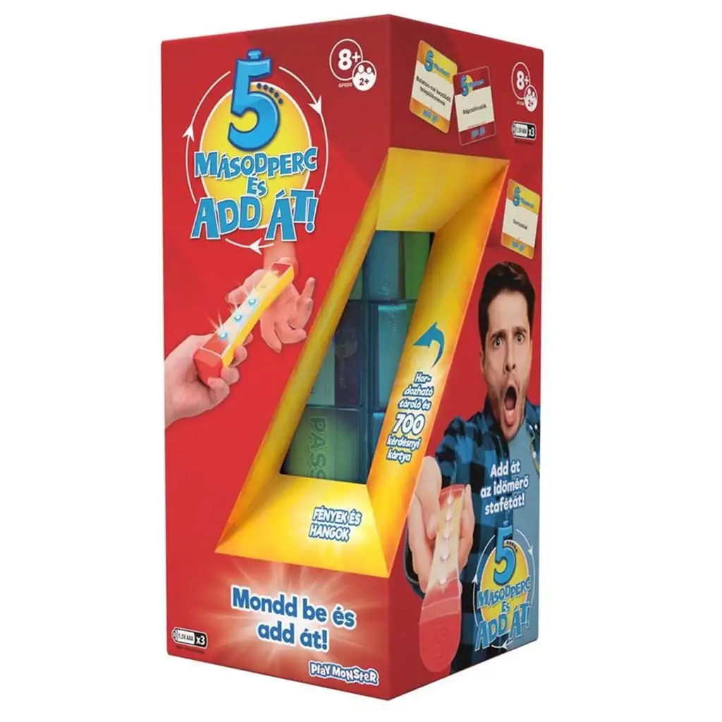 Playmonster: 5 másodperc és add át társasjáték
