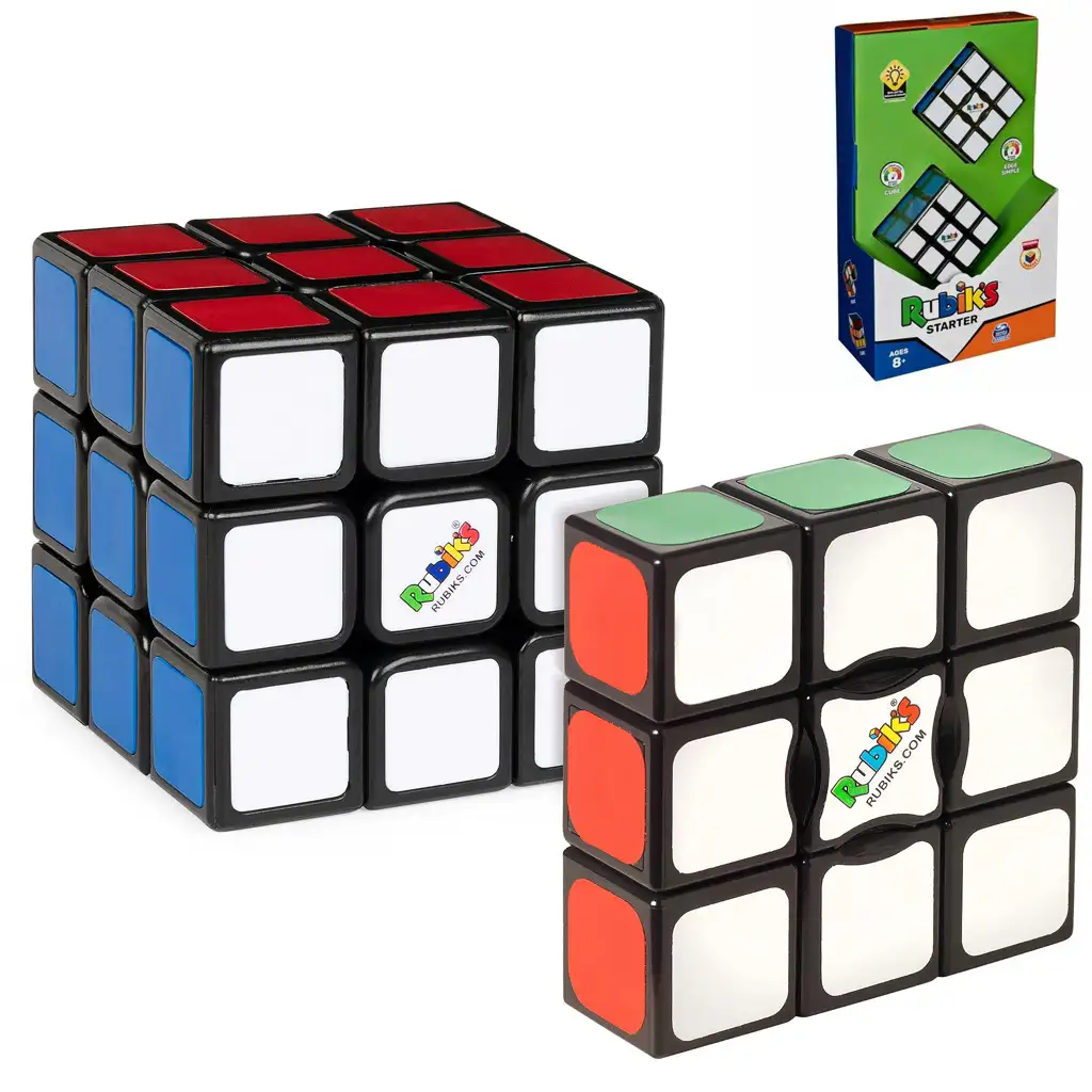 Rubik kezdő csomag 3x3-as és 1x3-as kockával - Spin Master kép 2