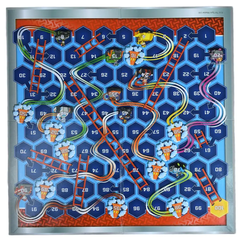 Mancs Őrjárat: Kígyók és létrák társasjáték - Spin Master kép 3