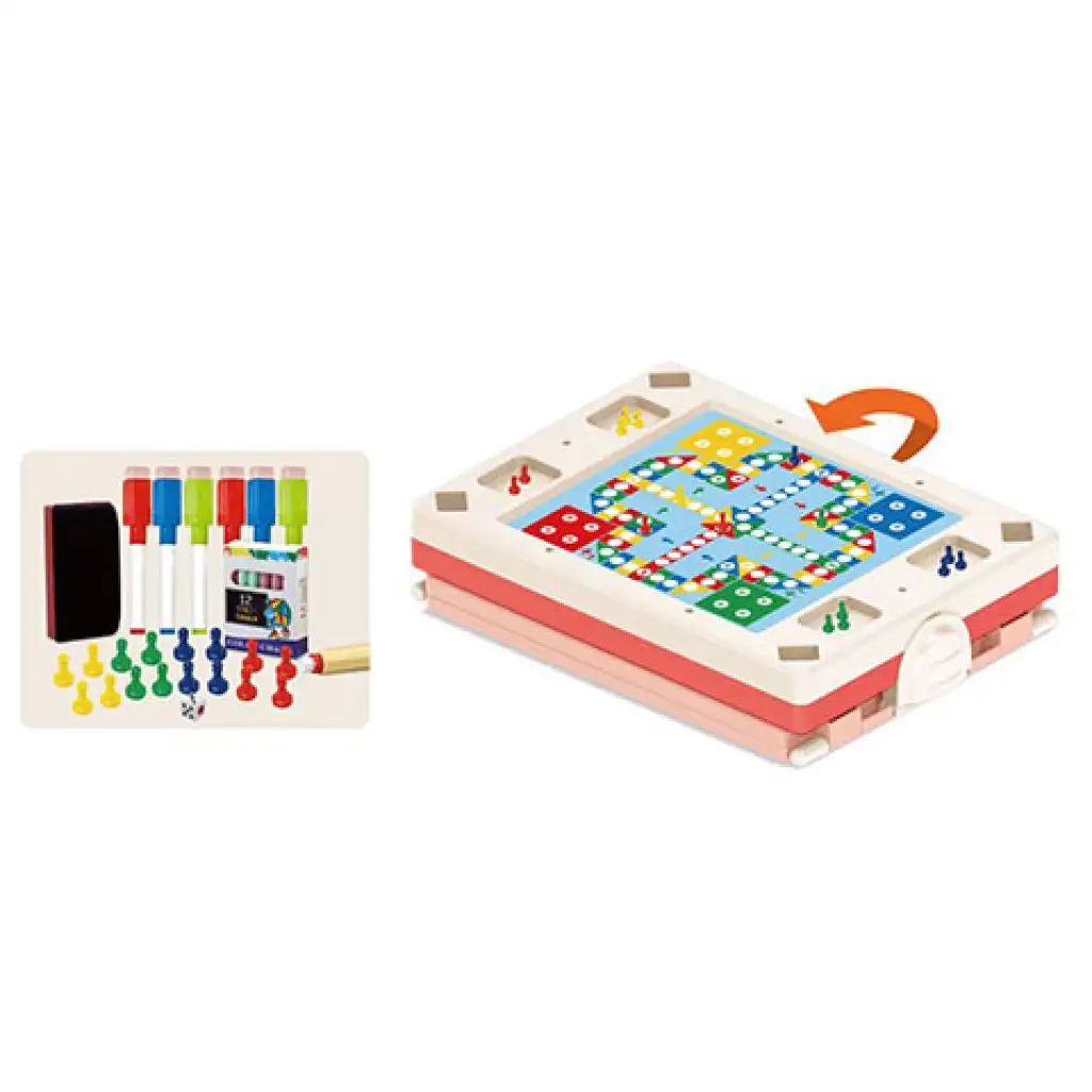 Rózsaszín kétoldalú rajztábla szett 31db-os kép 3