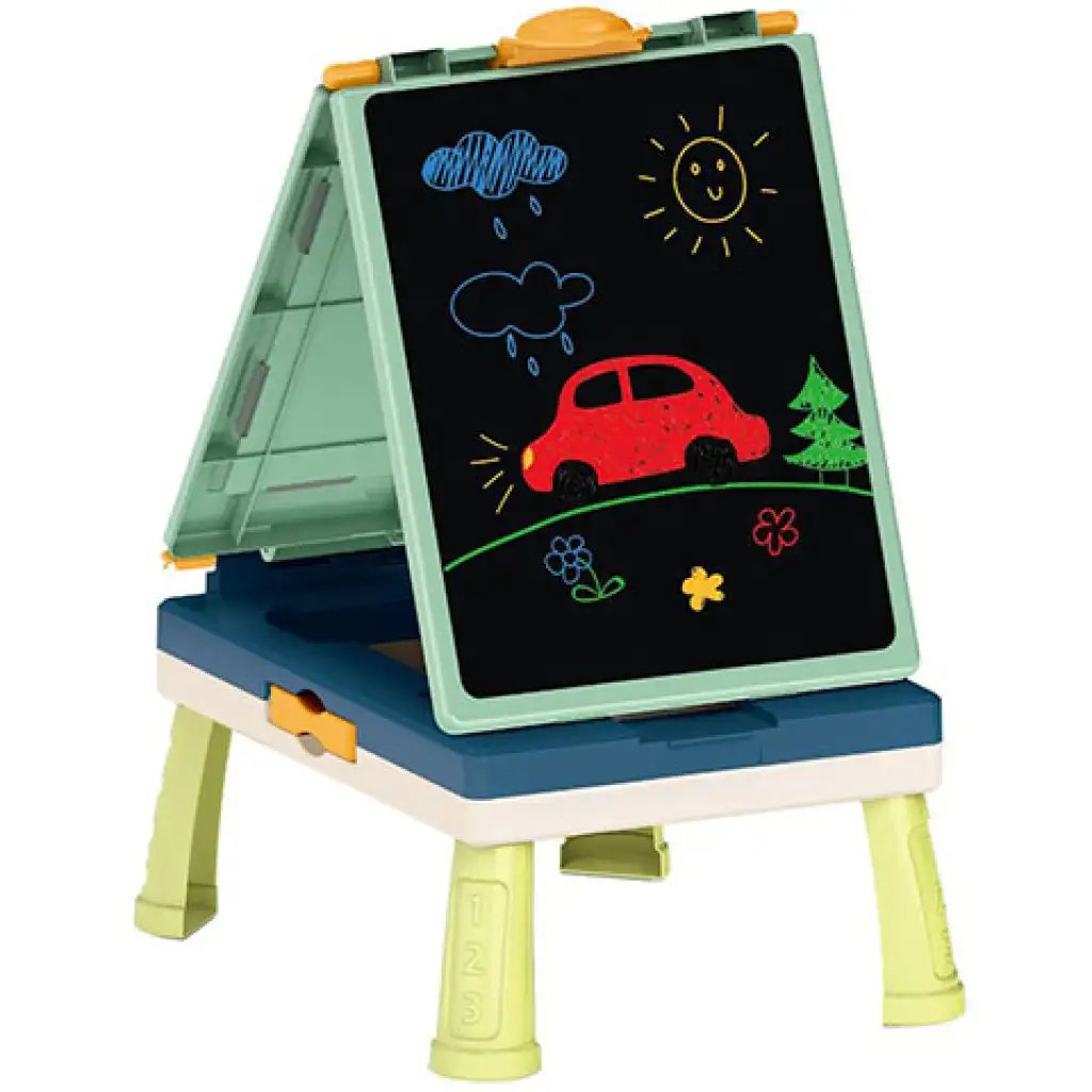 Zöld kétoldalú rajztábla szett 31db-os kép 2