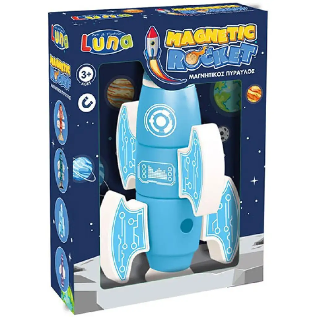 Mágneses rakéta kék színben kép 1