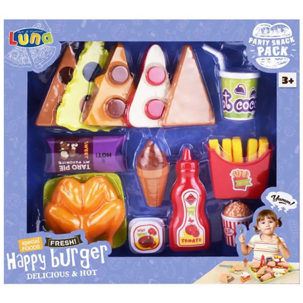 Happy Burger 21db-os ételszett