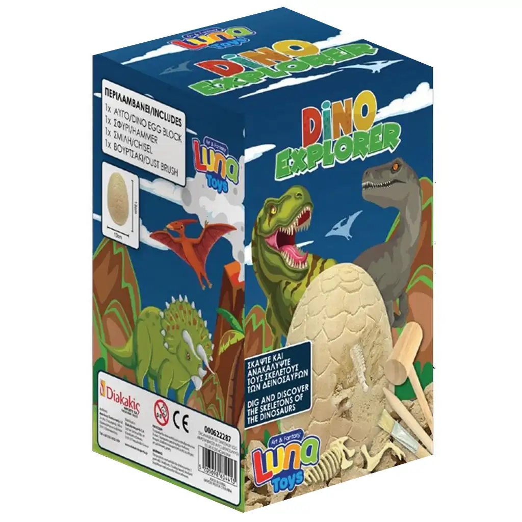 Dino Explorer: Régészeti meglepetés dinoszaurusz tojás többféle változatban kép 4