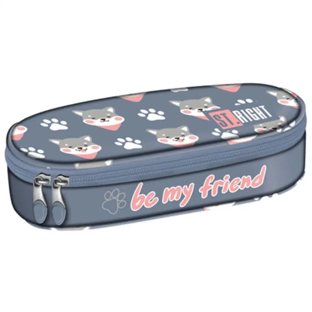 St.Right Be My Friend ovális tolltartó kép 1