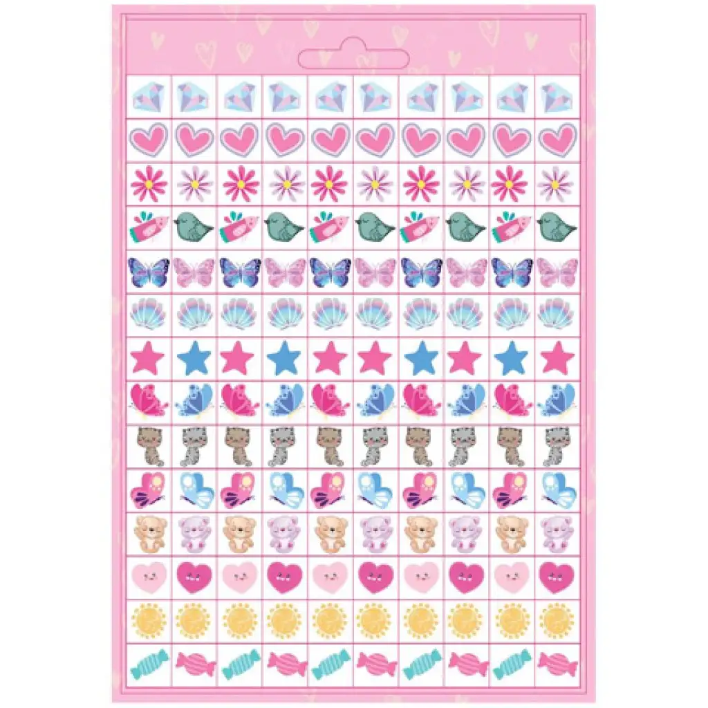 The Littlies: Lányos 300 db-os matrica szett kép 3