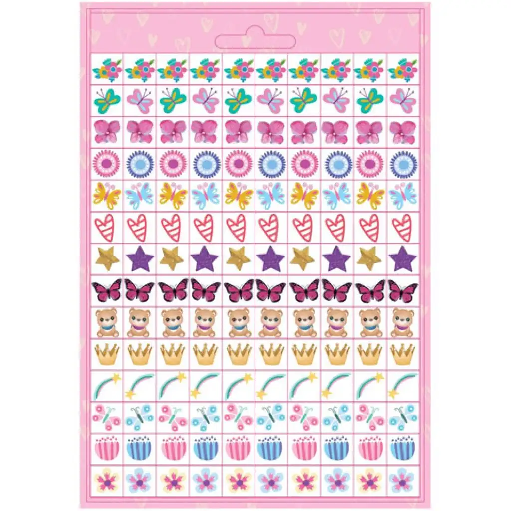 The Littlies: Lányos 300 db-os matrica szett kép 4