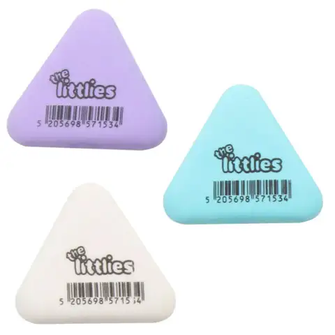 The Littlies: Háromszögletes radír többféle változatban 1db kép 1