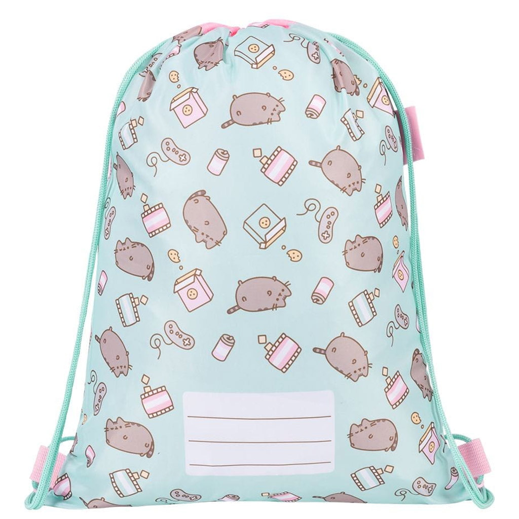 Pusheen Mint cicás tornazsák 43x34cm kép 2